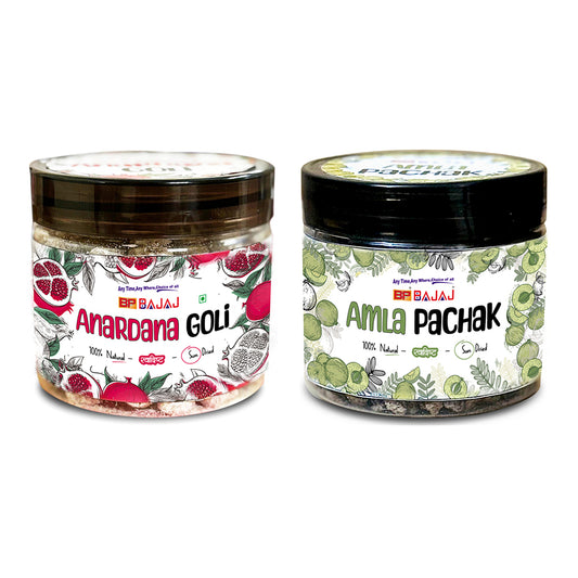 Duo Delight- Anardana Goli, Amla Pachak