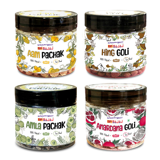 Flavor Fiesta- Aam Pachak, Hing Goli, Anardana Goli, Amla Pachak