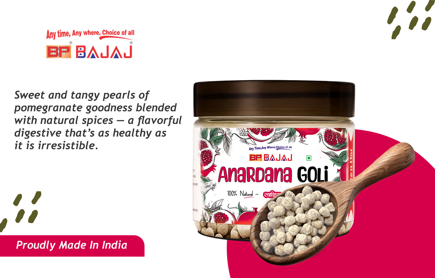 Bcp Bajaj Anardana Goli (Pack of 2)