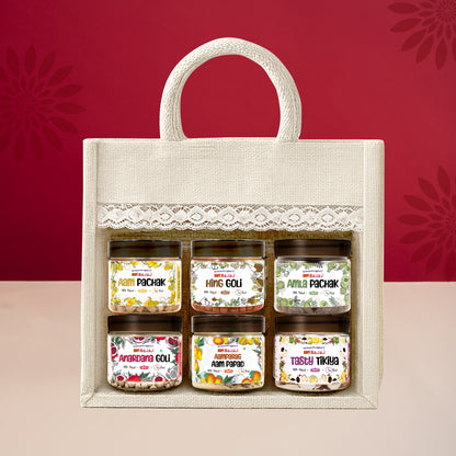 Mukwas Magic Jute hamper