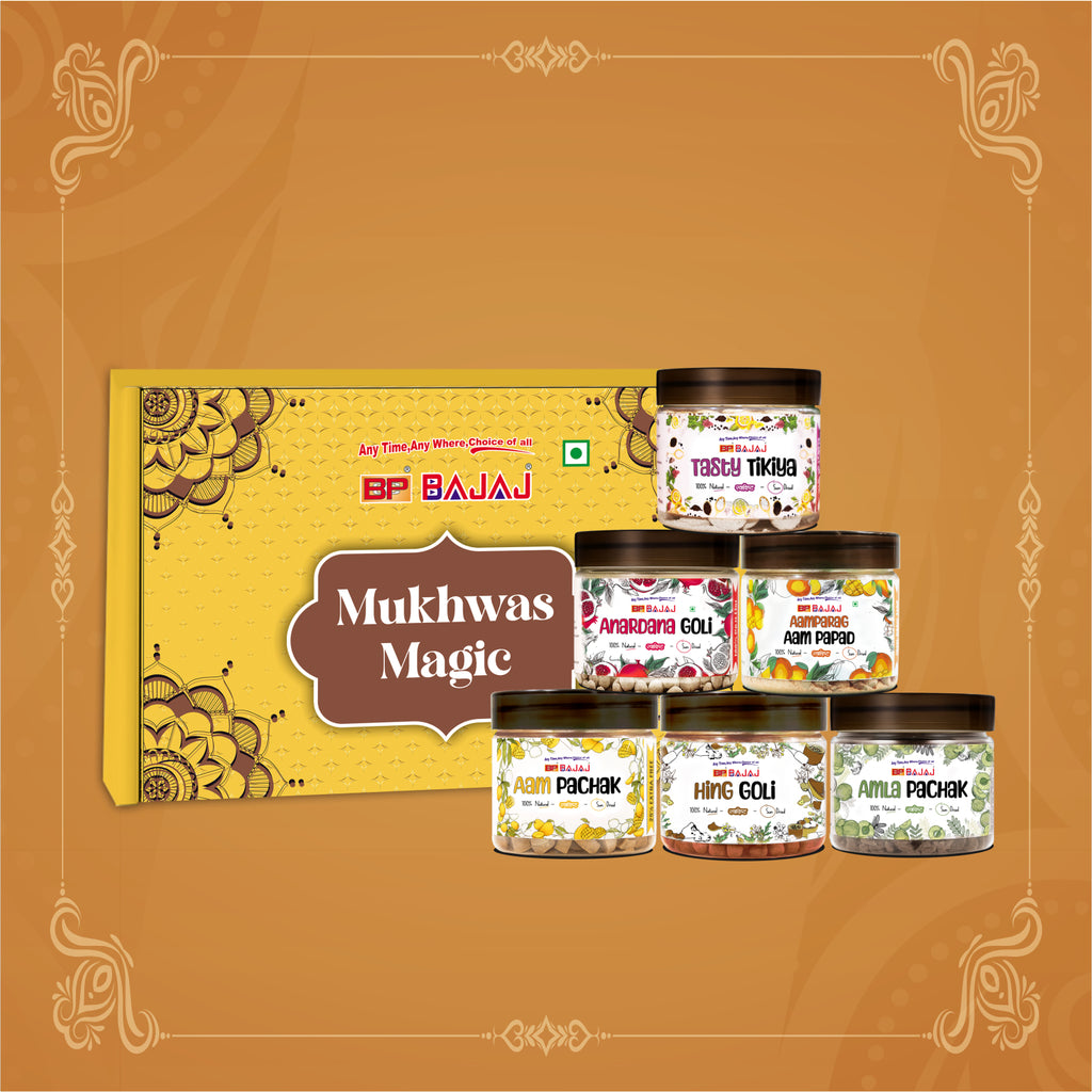Mukhwas Magic Gift Box - 100% natural Indian digestive by BCP Bajaj