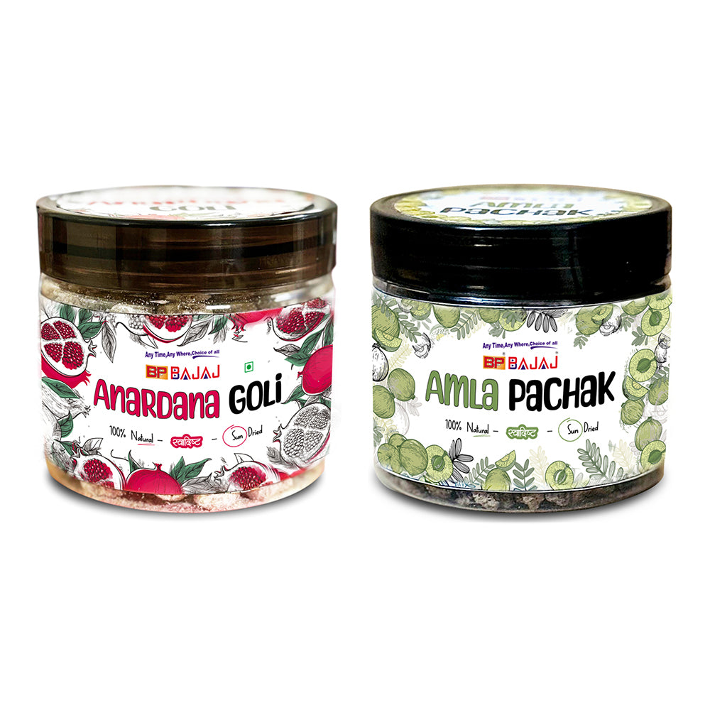 Duo Delight- Anardana Goli, Amla Pachak - 100% natural Indian digestive by BCP Bajaj