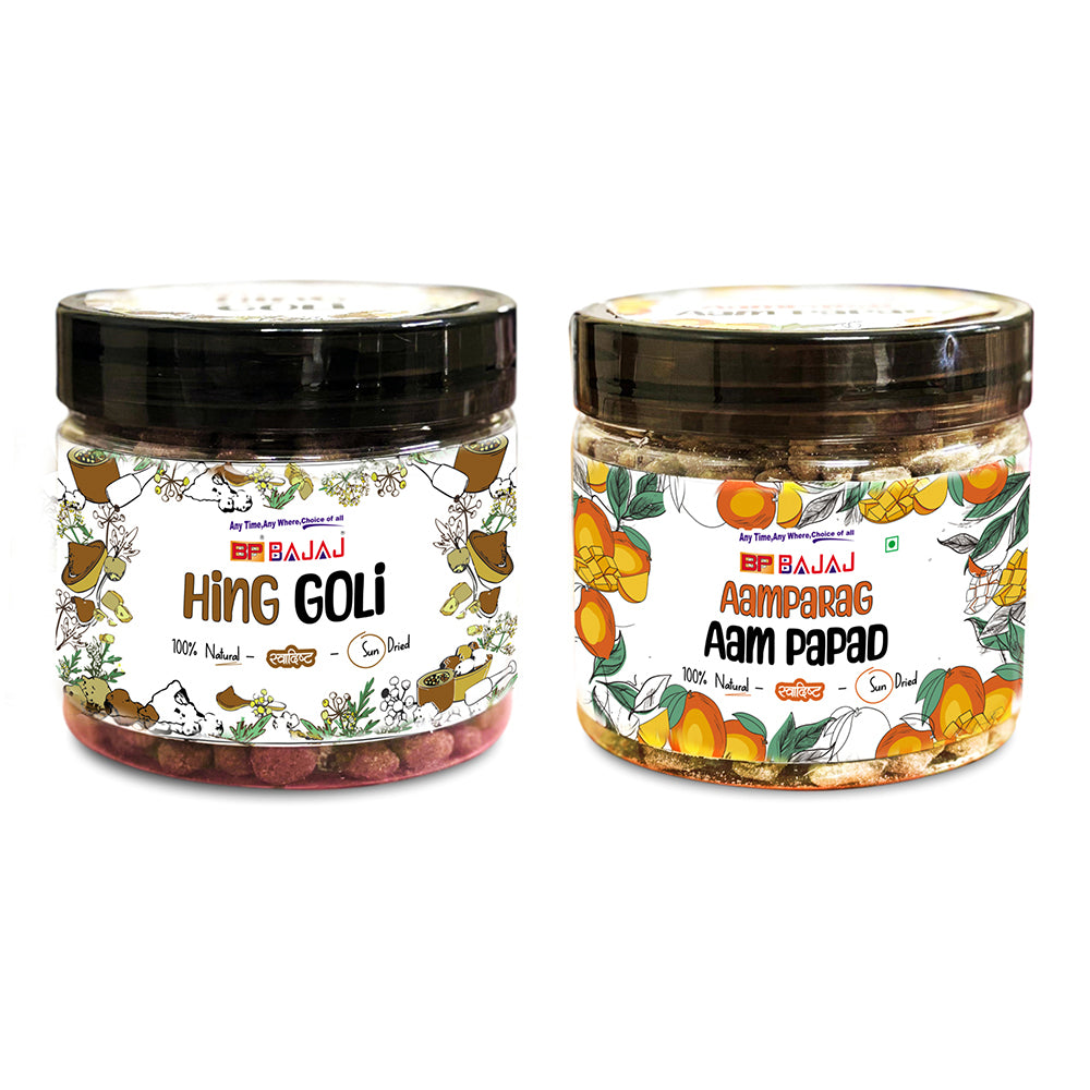 Duo Delight- Hing Goli, Aampapad - 100% natural Indian digestive by BCP Bajaj