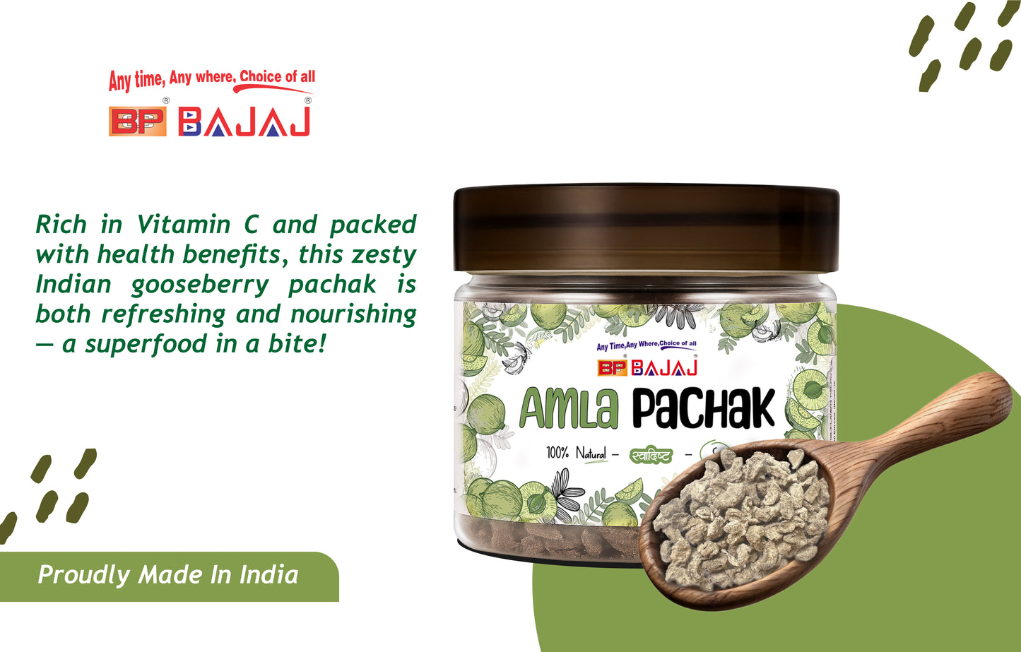 Bcp Bajaj Amla Pachak (Pack of 2)