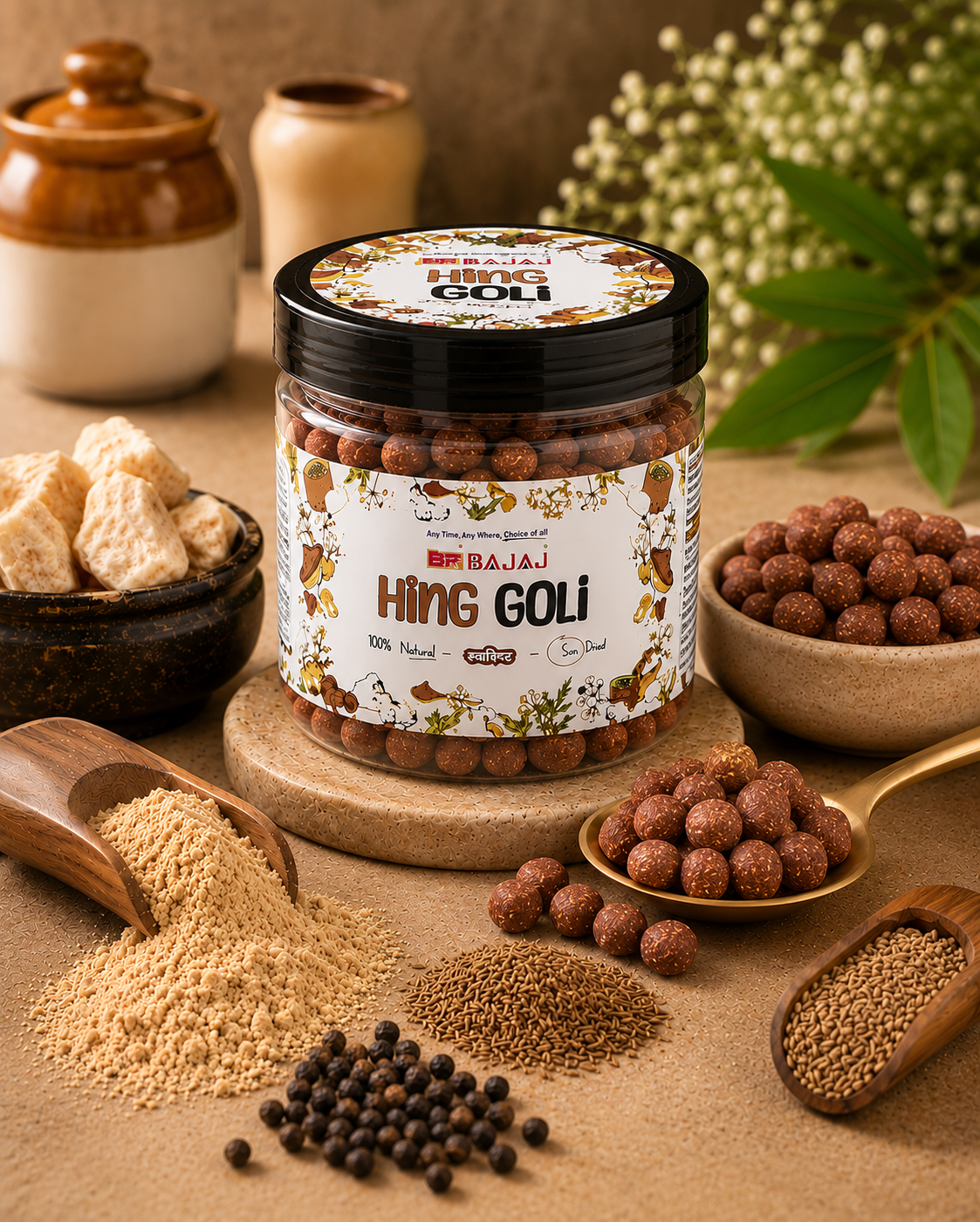 Bcp Bajaj Hing Goli - Pack of 2