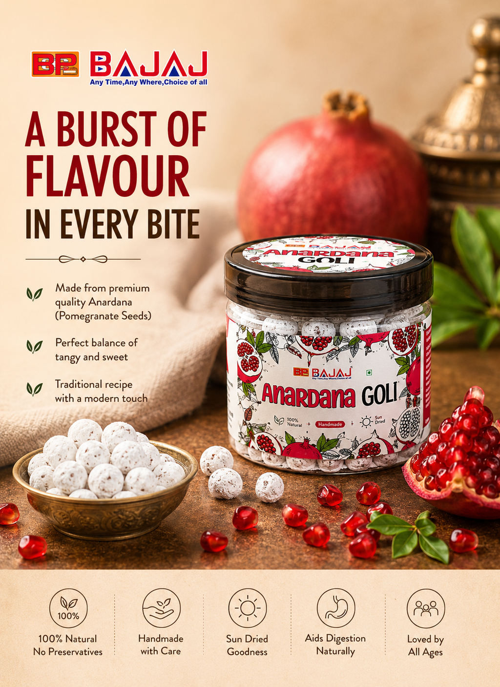 Bcp Bajaj Anardana Goli - Pack of 2