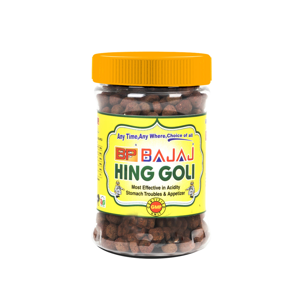 BCP Bajaj Hing Goli (Pack of 2) - 100% natural Indian digestive by BCP Bajaj