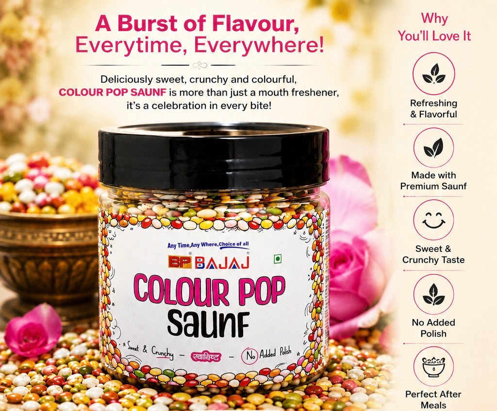 Bcp Bajaj Colour Pop Saunf - Pack of 2