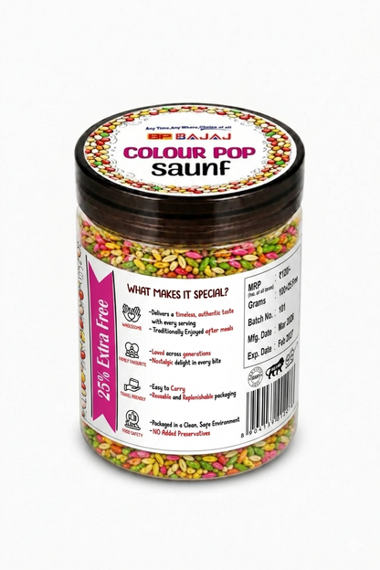 Bcp Bajaj Colour Pop Saunf - Pack of 2