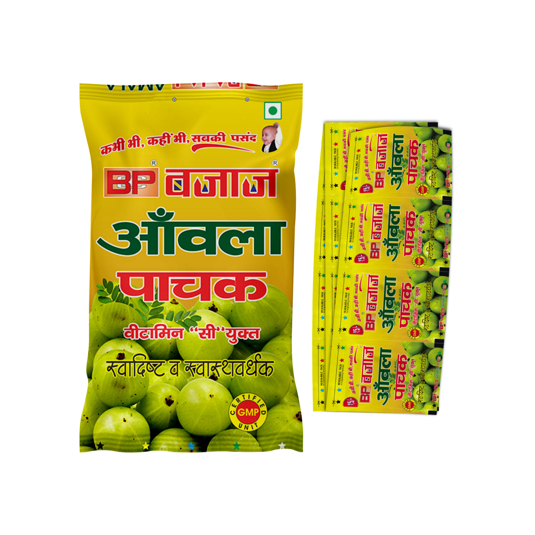 BCP Bajaj Amla Pachak - Resealable 3 Pack Combo - 100% natural Indian digestive by BCP Bajaj