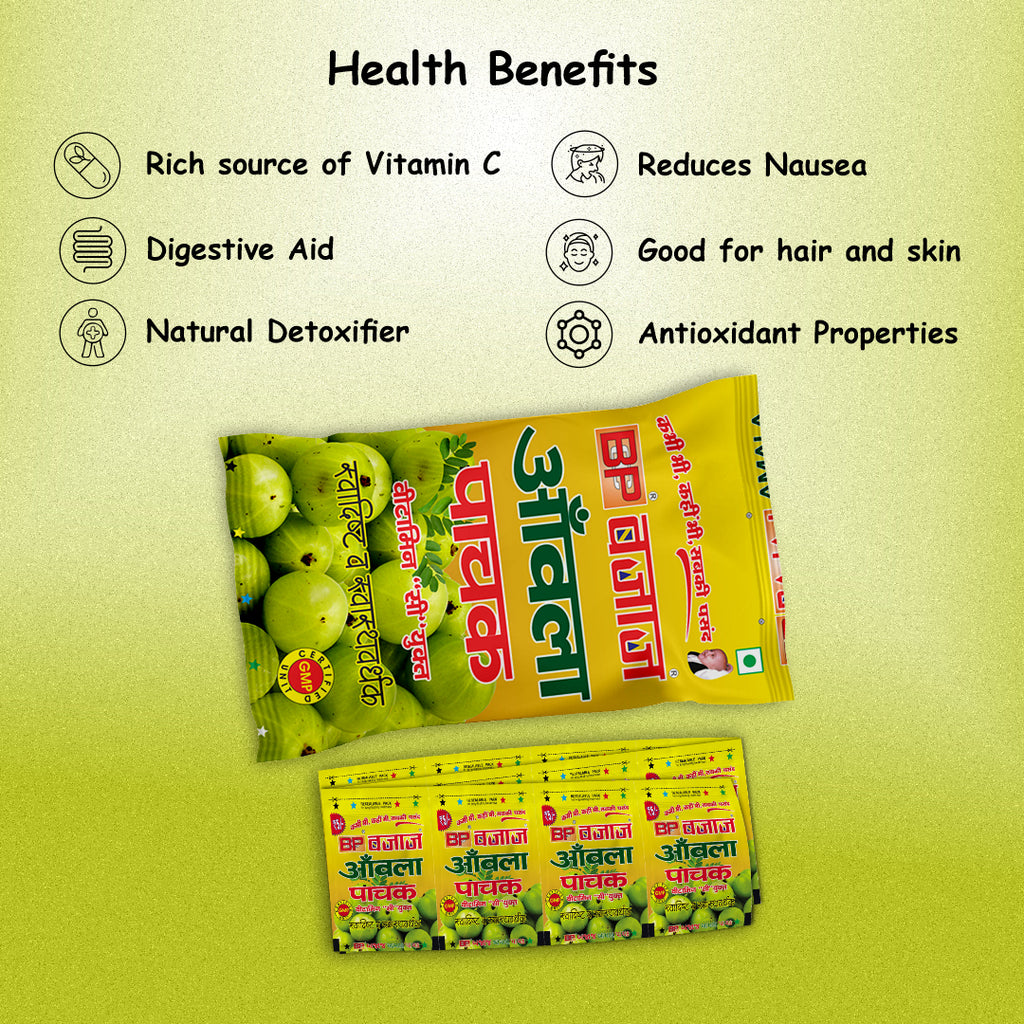 BCP Bajaj Amla Pachak - Resealable 3 Pack Combo
