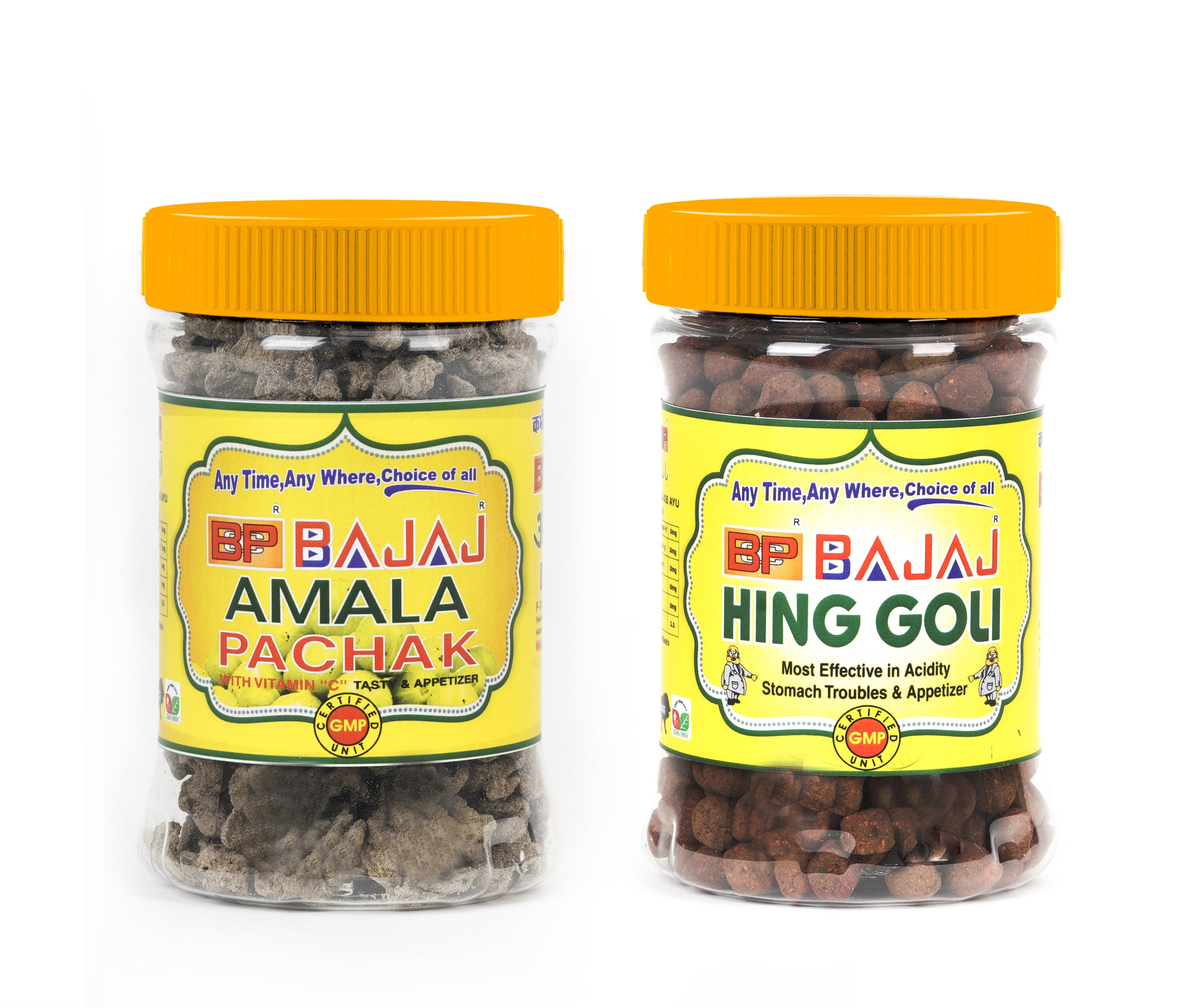 Perfect Pair- Amla Pachak, Hing Goli - 100% natural Indian digestive by BCP Bajaj