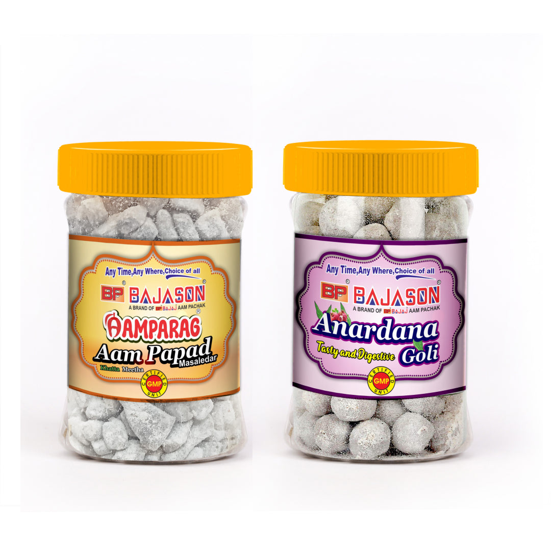 Perfect Pair- Anardana Goli, Aampapad - 100% natural Indian digestive by BCP Bajaj