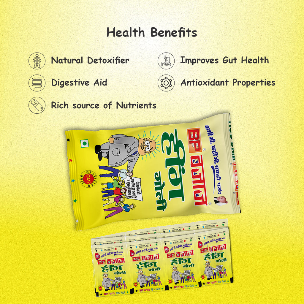 BCP Bajaj Hing Goli- Resealable 3 Pack Combo