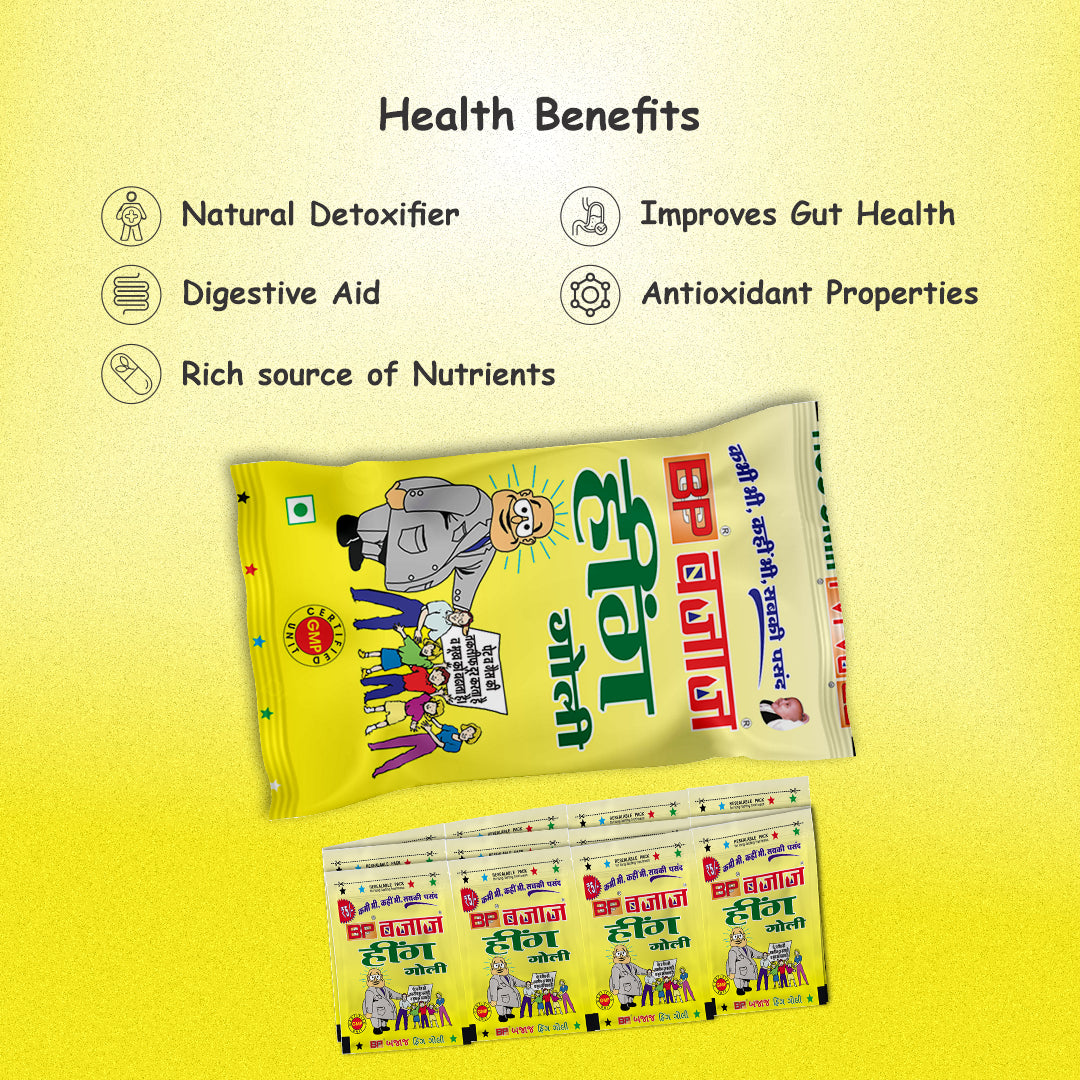 BCP Bajaj Hing Goli- Resealable 3 Pack Combo