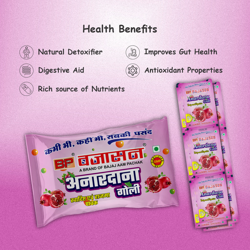 BCP Bajaj Anardana Goli - Resealable 3 Pack Combo