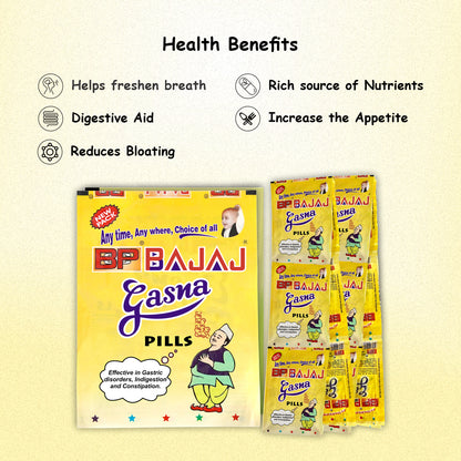 BCP Bajaj Gasna Pills - Pack of 6